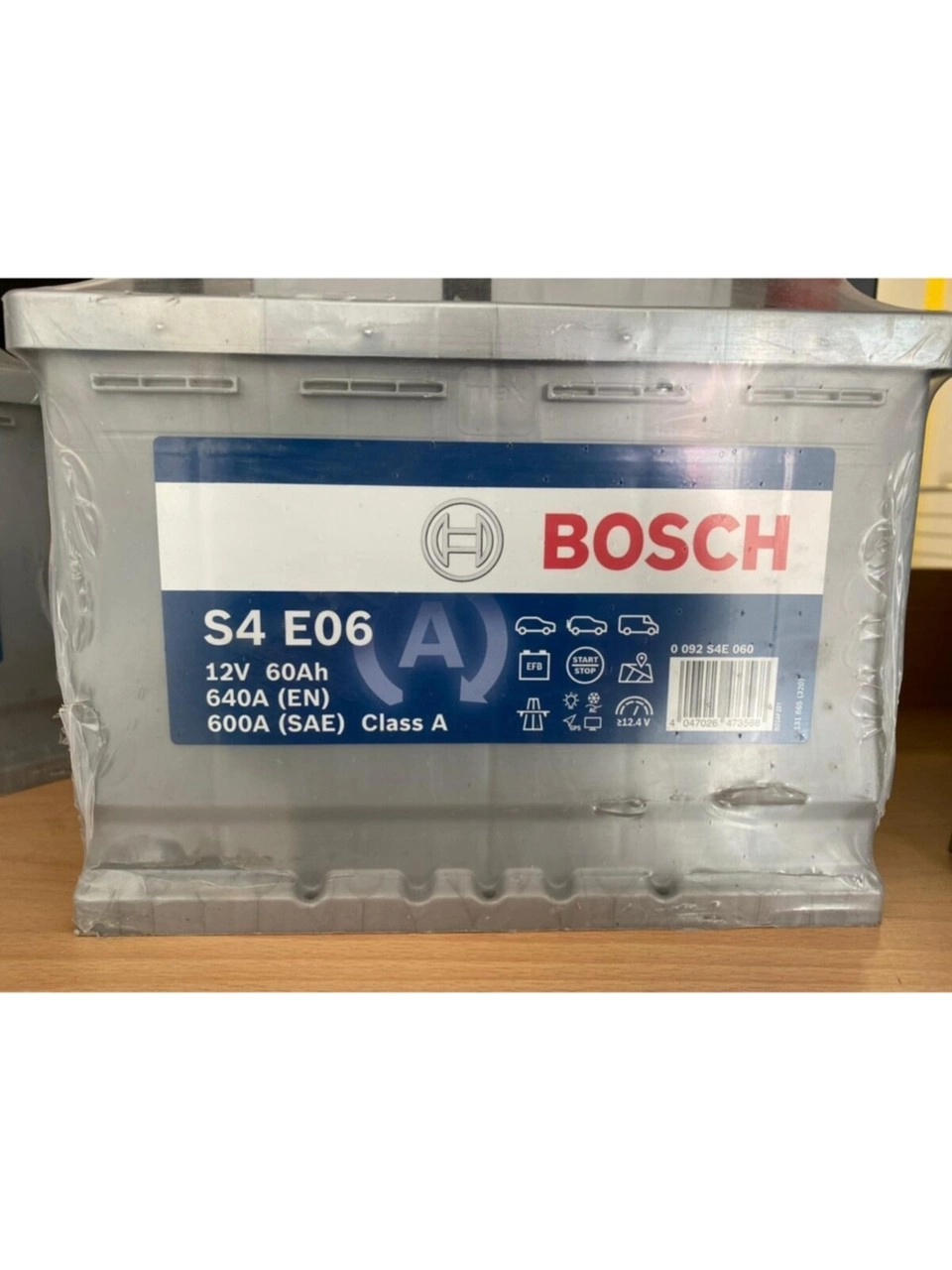 60 Amper 12 Volt Bosch Efb Start Stop Akü S4 E06